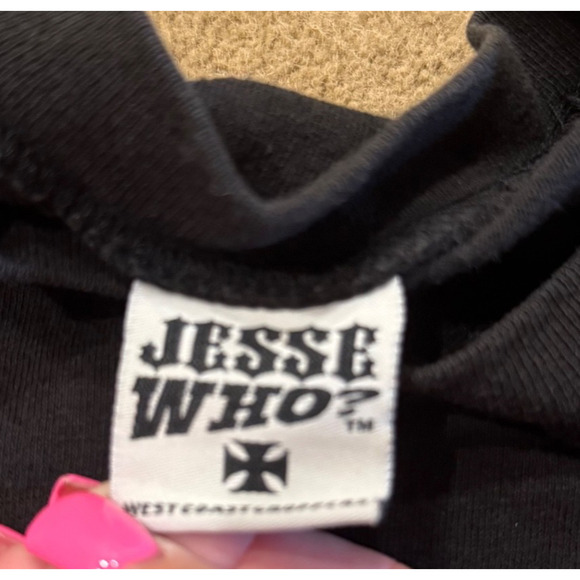 Vintage West Coast Choppers Tank Top CFL Jesse Who Long Beach 2 Sided Large - Picture 2 of 8